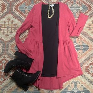 Anthropologie Red Cardigan!